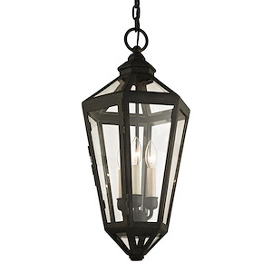 Calabasas-3 Light Outdoor Pendant-11.5 Inches Wide by 25.25 Inches High - 1294304