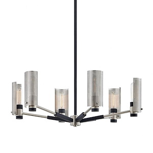 Pilsen - 6 Light Chandelier-14.5 Inches Tall and 30 Inches Wide - 1348058