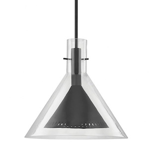 Atticus-1 Light Pendant in Traditional Style-20 Inches Wide by 25.5 Inches High - 1040720