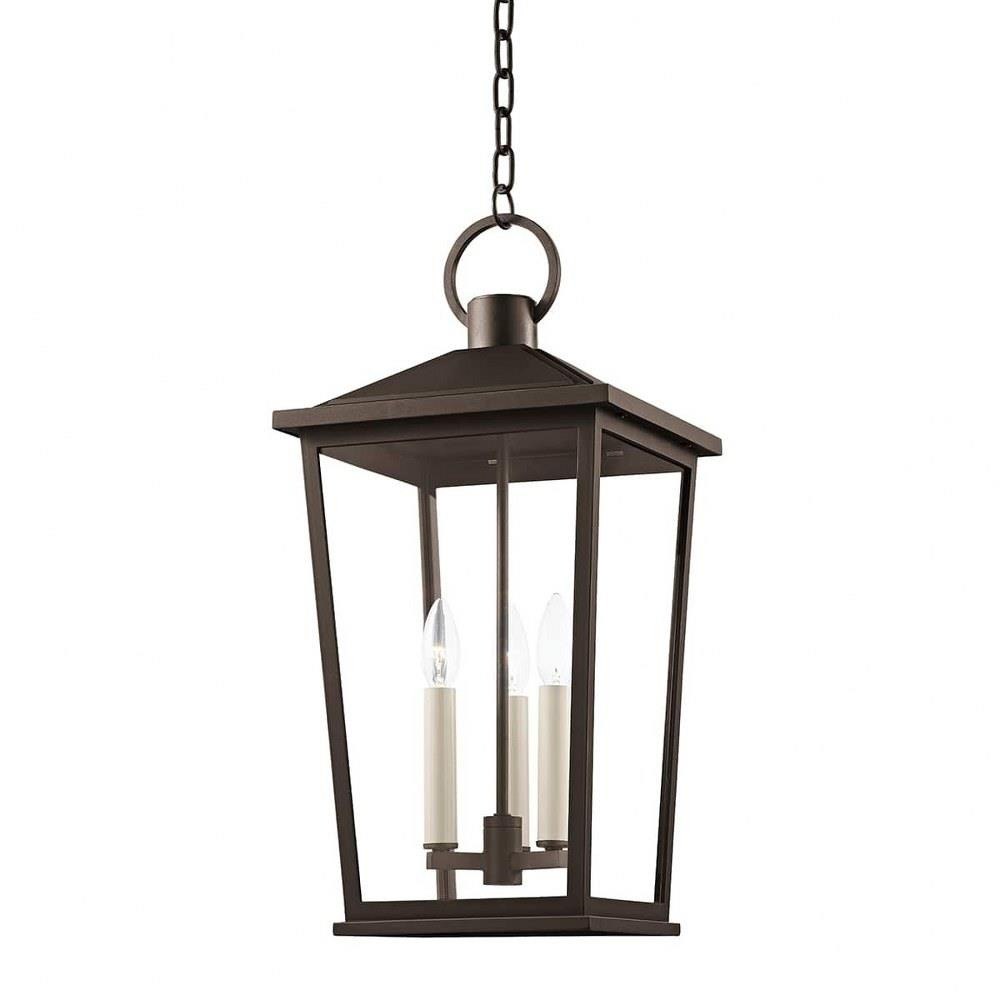 Troy Lighting F8911 TBZH Soren 3 Light Outdoor Pendant In