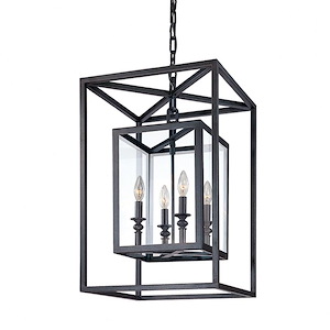 Morgan-4 Light Medium Pendant-16 Inches Wide by 24 Inches High - 1325270