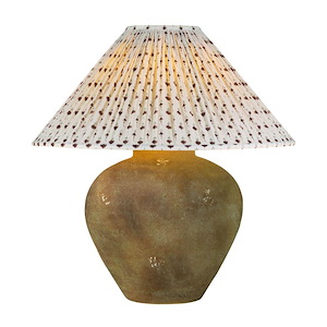 Calabria - 1 Light Table Lamp-23 Inch Tall and 22 Inch Wide - 1431572