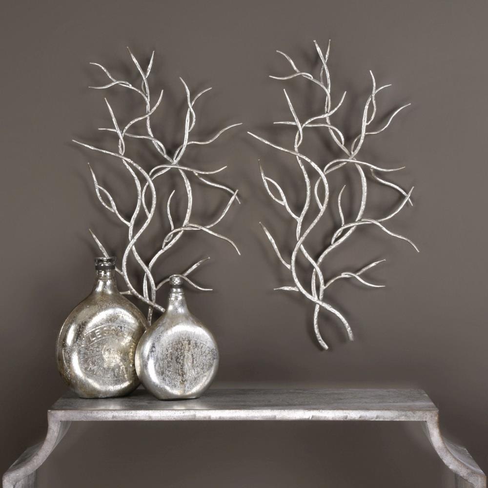Uttermost Silver Branches Wall Art - Thumbnail 3