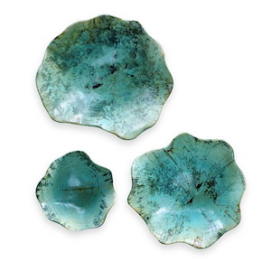 Teo  - 16 inch Wall Art (Set of 3) - 16 inches wide by 5 inches deep - 863678