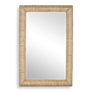 Twisted Seagrass - Large Mirror-58 Inch Tall and 38 Inch Wide - 1374483
