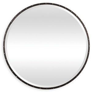 Benedo - 42 inch Round Mirror - 42 inches wide by 1.5 inches deep - 863004