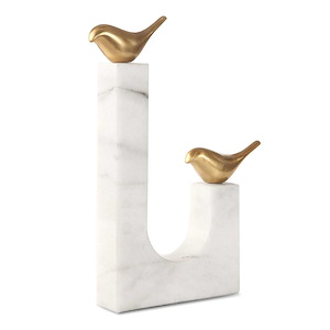 Songbirds - 13.25 inch Sculpture - 10.75 inches wide by 1.75 inches deep - 863635