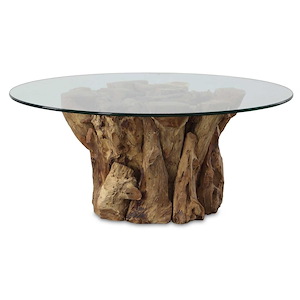 Driftwood - Large Coffee Table-17 Inches Tall and 43 Inches Wide - 1286896