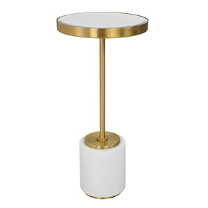 Laurier - Drink Table-24.75 Inches Tall and 11.75 Inches Wide - 1150366