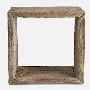 Rora - 22 inch Woven Side Table - 22 inches wide by 10 inches deep - 991595