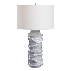 Waves - 1 Light Table Lamp - 16 inches wide by 16 inches deep - 1011642