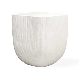 Alma - Outdoor Side Table-20 Inch Tall and 18 Inch Wide - 1374738