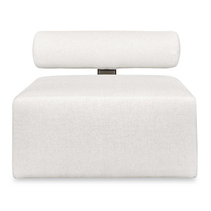 Bolster Back - Outdoor Armless Sofa-29.25 Inch Tall and 35.5 Inch Wide - 1374761