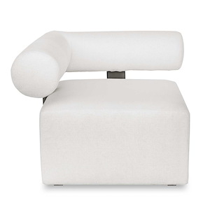 Bolster Back - Outdoor Corner Sofa-29 Inch Tall and 36.5 Inch Wide - 1374762