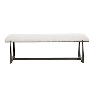 Midas - Long Bench-19.5 Inch Tall and 60.5 Inch Wide - 1430519