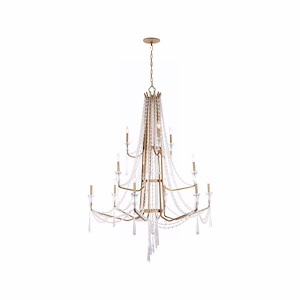 Barcelona - 12 Light Chandelier-66.5 Inch Tall and 44 Inch Wide - 1428570