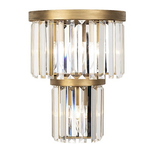 Social Club - 3 Light Wall Sconce-14 Inch Tall and 10.5 Inch Wide - 1375201