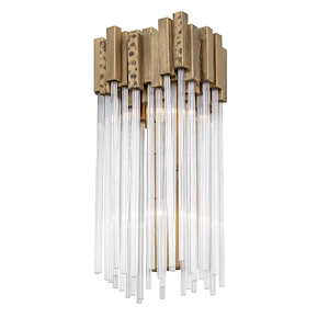 Matrix - 2 Light Wall Sconce In Glam Style-17.5 Inches Tall and 8 Inches Wide - 1270720