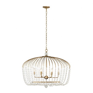 Voliere - 6 Light Oval Pendant - 1333646
