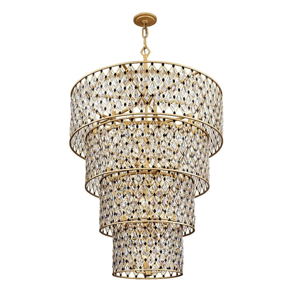 Varaluz Lighting-Light Chandelier in Glam Style 