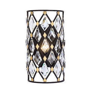 Windsor - 1 Light Wall Sconce In Glam Style-13 Inches Tall and 7 Inches Wide - 1270737