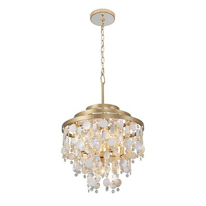 Kalani - 5 Light Chandelier-22.5 Inch Tall and 20 Inch Wide - 1375203