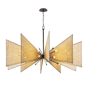 Machina - 30 Light Chandelier In Modern Style-41.5 Inches Tall and 73 Inches Wide - 1295630