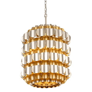 Swoon - 6 Light Foyer In Modern Style-26.25 Inches Tall and 20 Inches Wide - 1286698