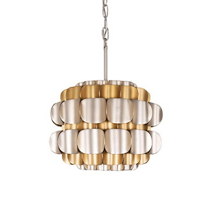 Swoon - 1 Light Pendant In Modern Style-12.5 Inches Tall and 16 Inches Wide - 1286699