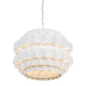 Swoon - 6 Light Pendant In Modern Style-20.5 Inches Tall and 26.5 Inches Wide - 1286701