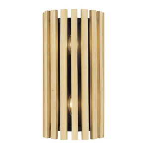 Suratto - 2 Light Wall Sconce In Rustic Style-16 Inches Tall and 8 Inches Wide - 1300900