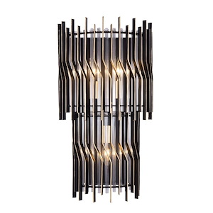 Park Row - 3 Light Wall Sconce-20 Inch Tall and 11 Inch Wide - 1375207