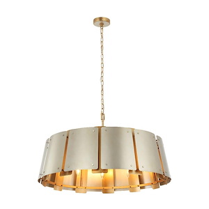 Peep Show - 8 Light Pendant-18.75 Inch Tall and 32 Inch Wide - 1375212