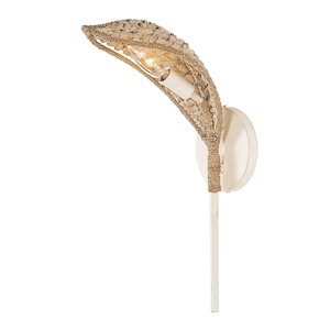 Century Palm - 1 Light Wall Sconce-16 Inch Tall and 5 Inch Wide - 1375216