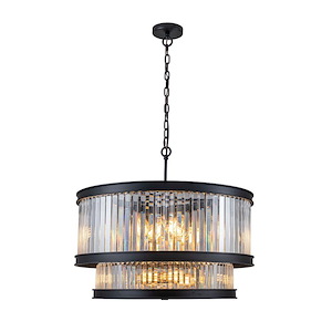 Double Take - 14 Light Pendant-17 Inch Tall and 30 Inch Wide - 1428622