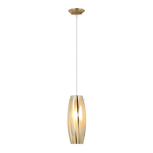 Chroman Empire - 1 Light Mini Pendant-14 Inch Tall and 5.11 Inch Wide - 1428703