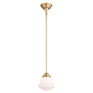 Huntley - 1 Light Mini-Pendant-15 Inch Tall and 6.25 Inch Wide - 1371639