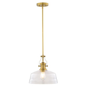 Beloit - 1 Light Pendant-20.25 Inch Tall and 12 Inch Wide - 1371660