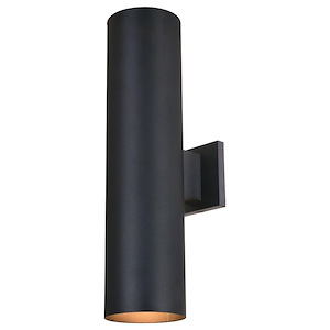 Chiasso - 2 Light Outdoor Wall Mount In Contemporary Style-20 Inches Tall and 5 Inches Wide - 1299122