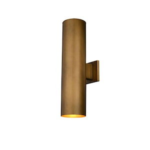Chiasso - 2 Light Outdoor Wall Mount-20 Inch Tall and 5 Inch Wide - 1403056