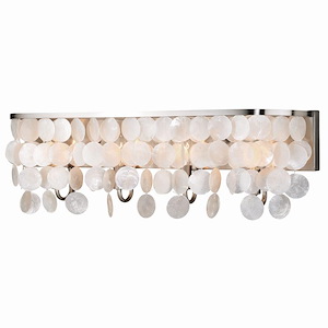 Elsa 4-Light Bathroom Light in Transitional Style 9 Inches Tall and 28 Inches Wide - 707910