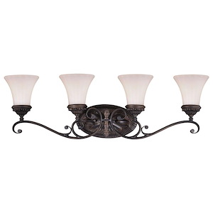 Avenant 4-Light Bathroom Light in Traditional Style 10.5 Inches Tall and 33.5 Inches Wide - 820767