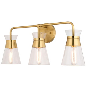 Harper - 3 Light Bath Vanity-10.25 Inch Tall and 23.5 Inch Wide - 1371770