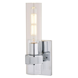 Bari - 1 Light Wall Sconce-13 Inch Tall and 4.75 Inch Wide - 1371790