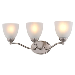 Bellwood - 3 Light Bath Vanity-9.75 Inch Tall and 21.75 Inch Wide - 1403086