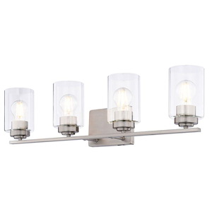 Park Ridge - 4 Light Bath Vanity-7.75 Inch Tall and 27.5 Inch Wide - 1403091