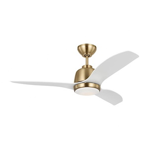 Avila - 3 Blade Ceiling Fan with Light Kit-15.2 Inches Tall and 44 Inches Wide - 1327641