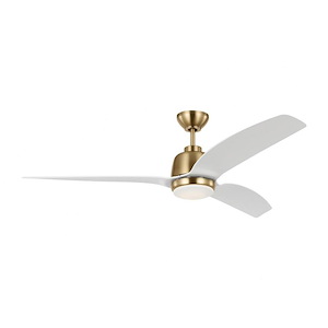 Avila - 3 Blade Ceiling Fan with Light Kit-15.4 Inches Tall and 60 Inches Wide - 1327700