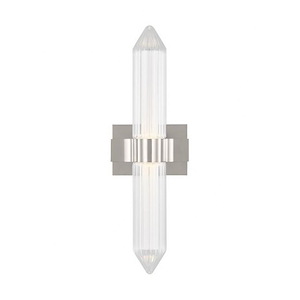 Langston - 277V 8.5W 1 LED Bath Vanity In Contemporary Style-7.4 Inches Tall and 6.5 Inches Wide - 1292209