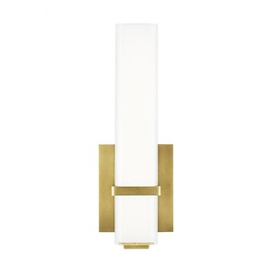 Tech Lighting-Milan 13-277V 10W 1 LED Bath Vanity In Modern Style 12.2 Inch Tall and 3.1 Inch Wide - 1263311